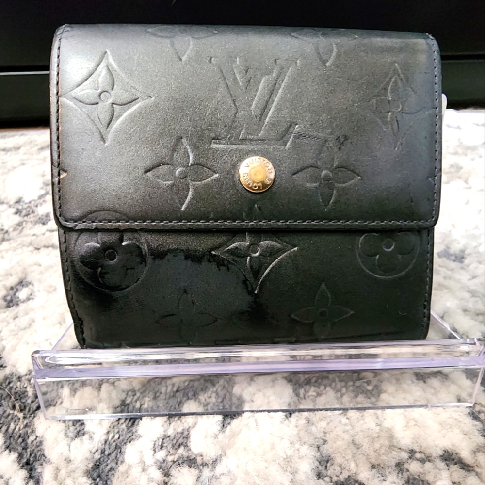Louis Vuitton PROJECT Double Snap Wallet - Matte Vernis